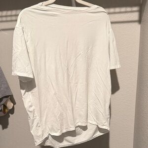 lululemon athletica Classic White Short Sleeve Tee